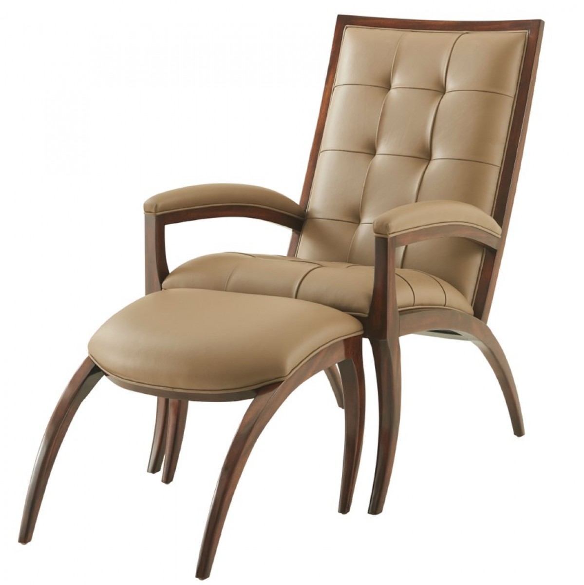 Arc Chair & Ottoman