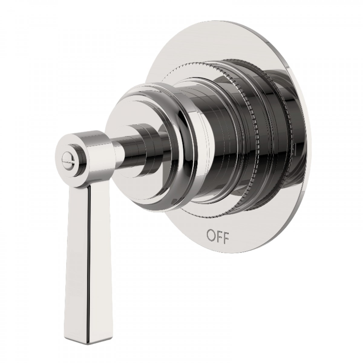 Aero Two Way Diverter Valve Trim for Thermostatic with Metal Lever Handle | Highlight image