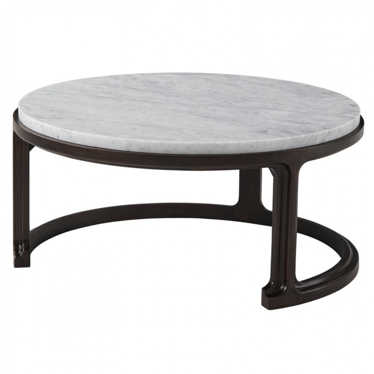 Inherit Large Round Marble Cocktail Table | Highlight image