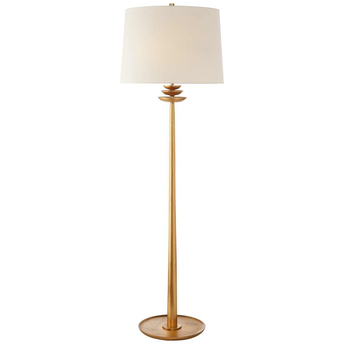 Beaumont Floor Lamp with Linen Shade