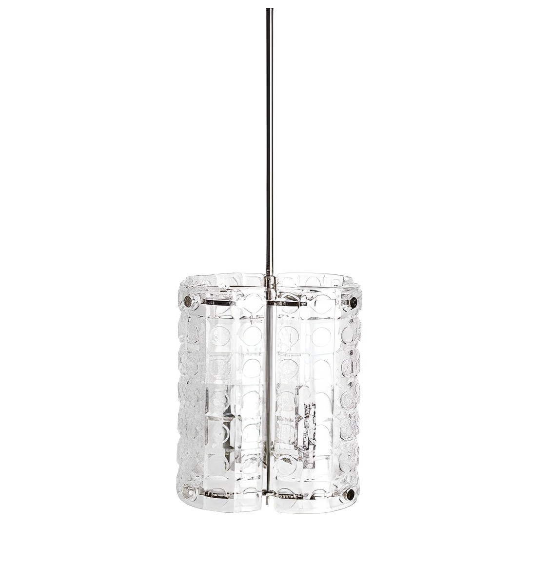 Torrey Ceiling Mounted Large Pendant with Glass Shade