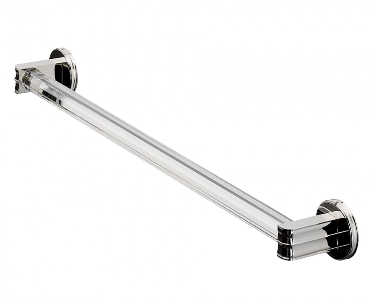 Boulevard 24" Single Crystal Towel Bar