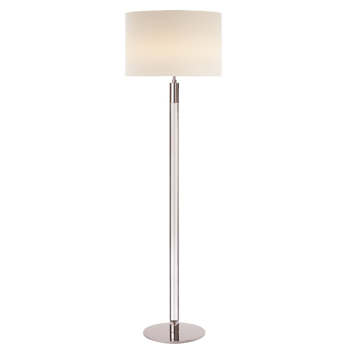 Riga Floor Lamp with Linen Shade