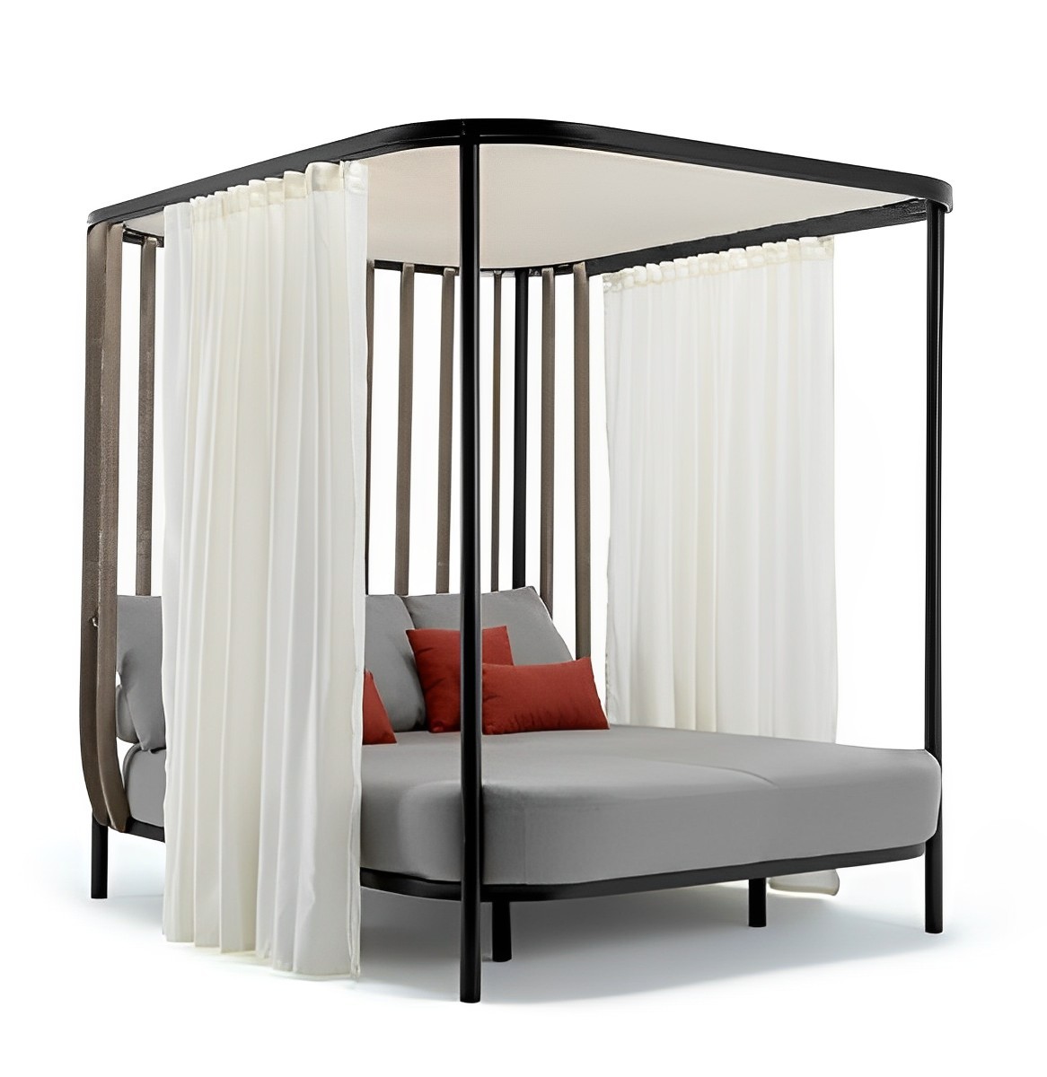 Swing Alcove with Curtains