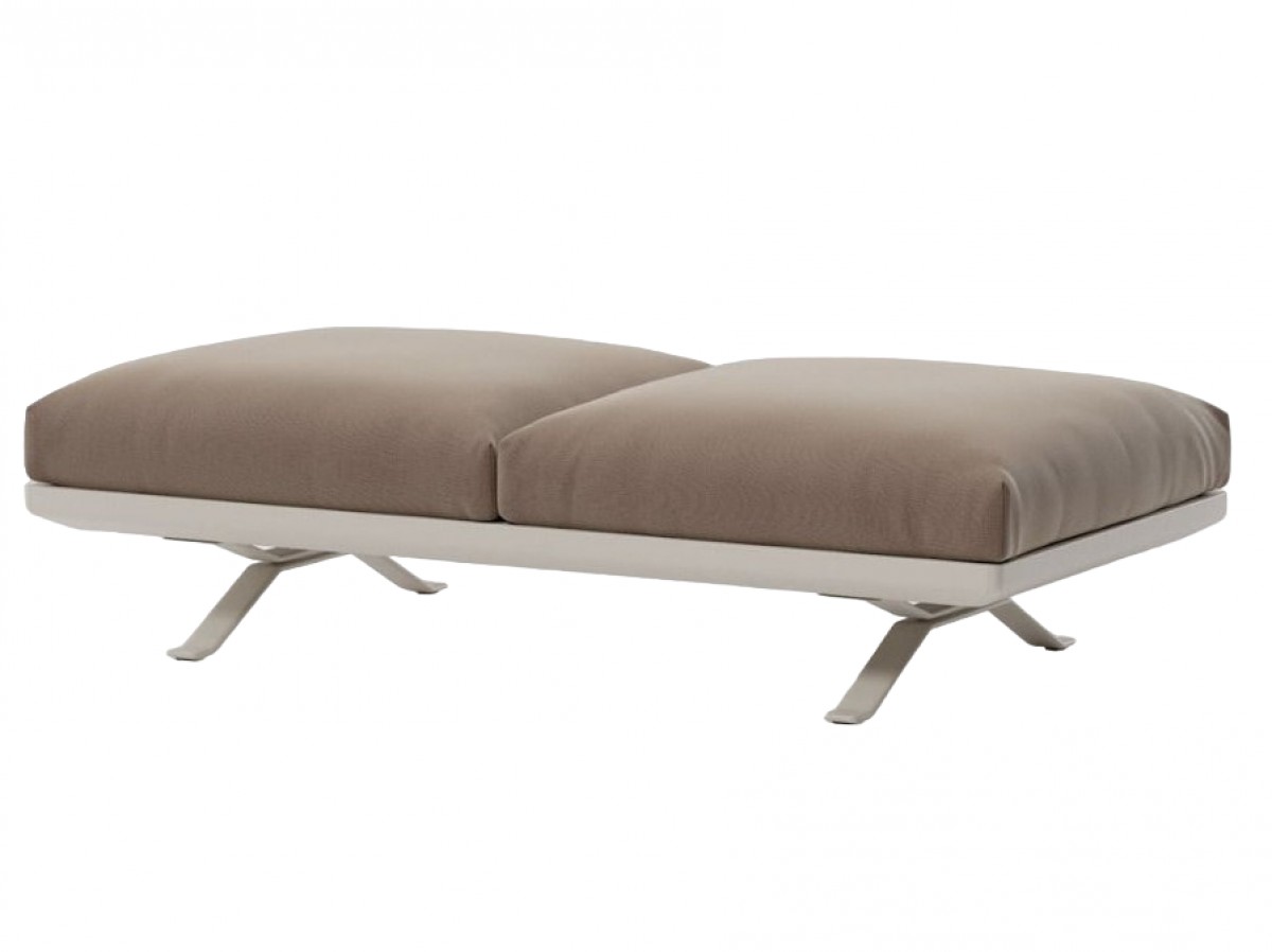 Boma Bench 2 Seater with Crossed Legs