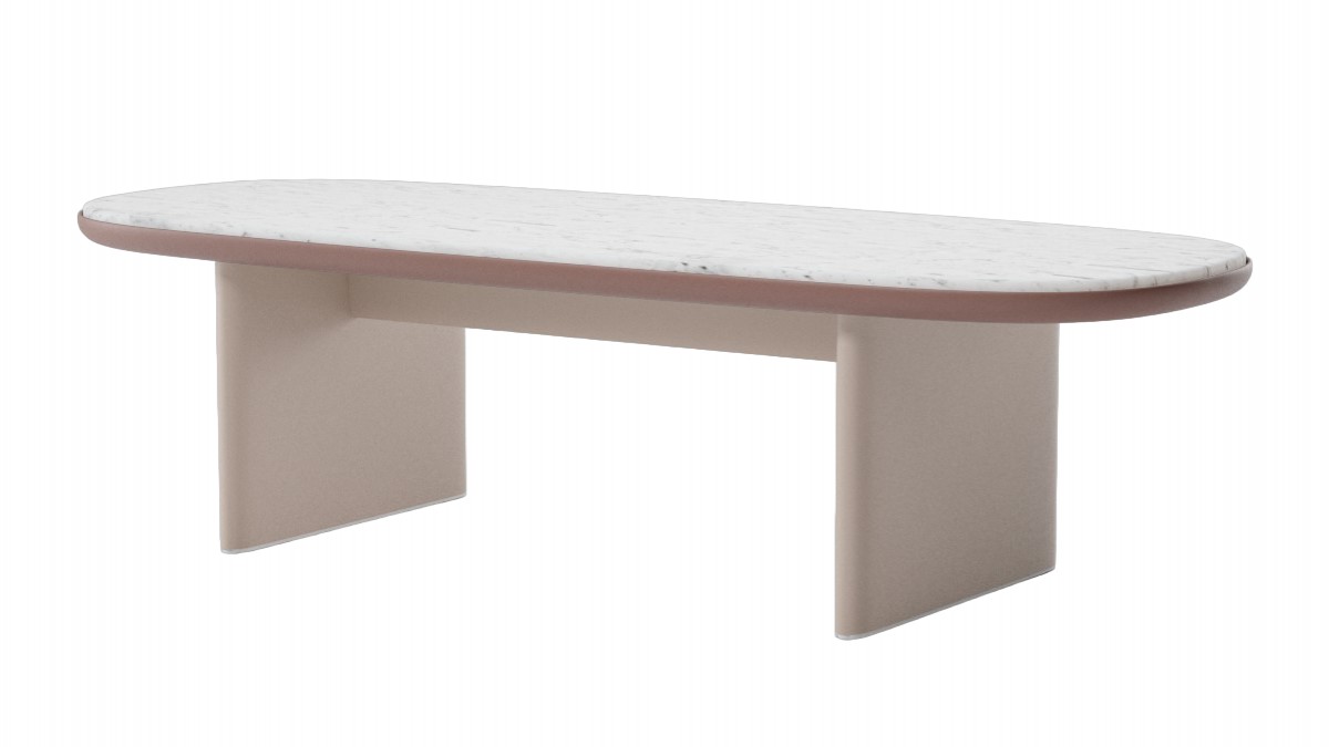 Cala Dining Table Aluminium Leg (Oval)