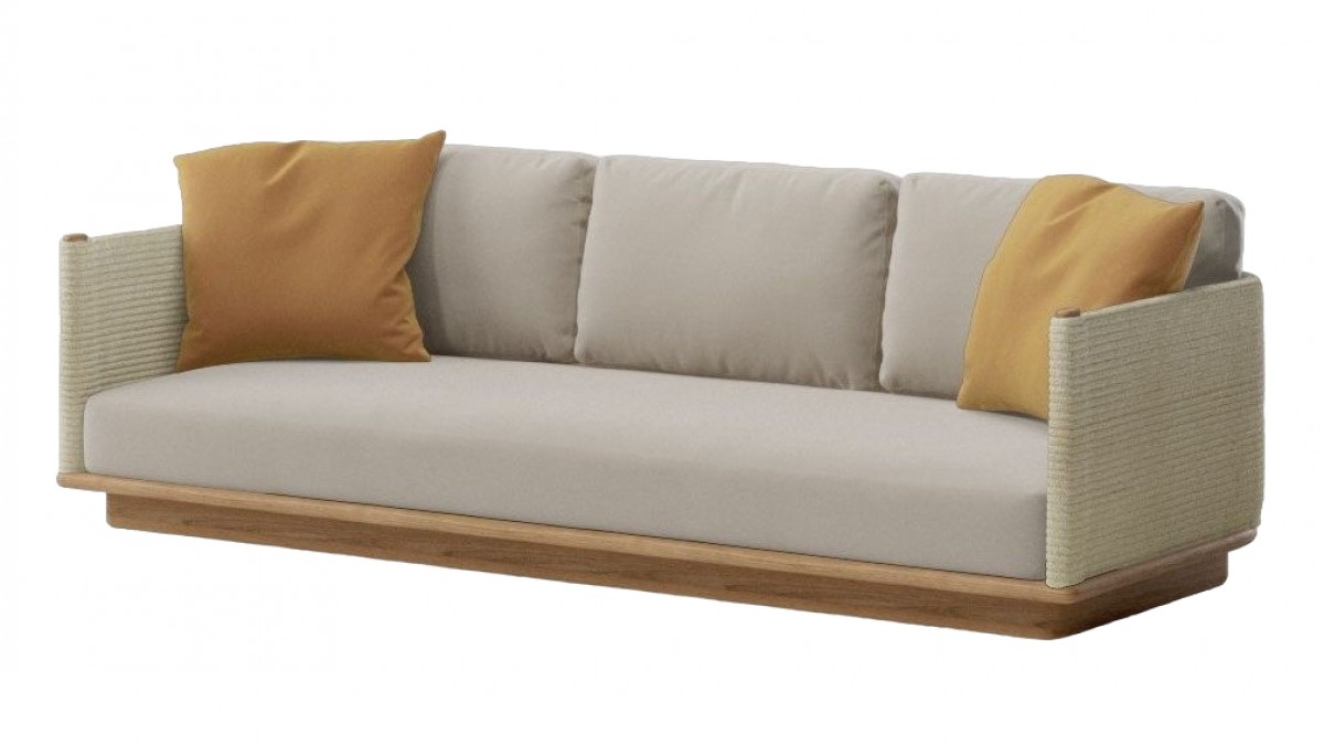 Giro 3-Seater Sofa, with Seat and Back Cushions (without Decoration Cushion)