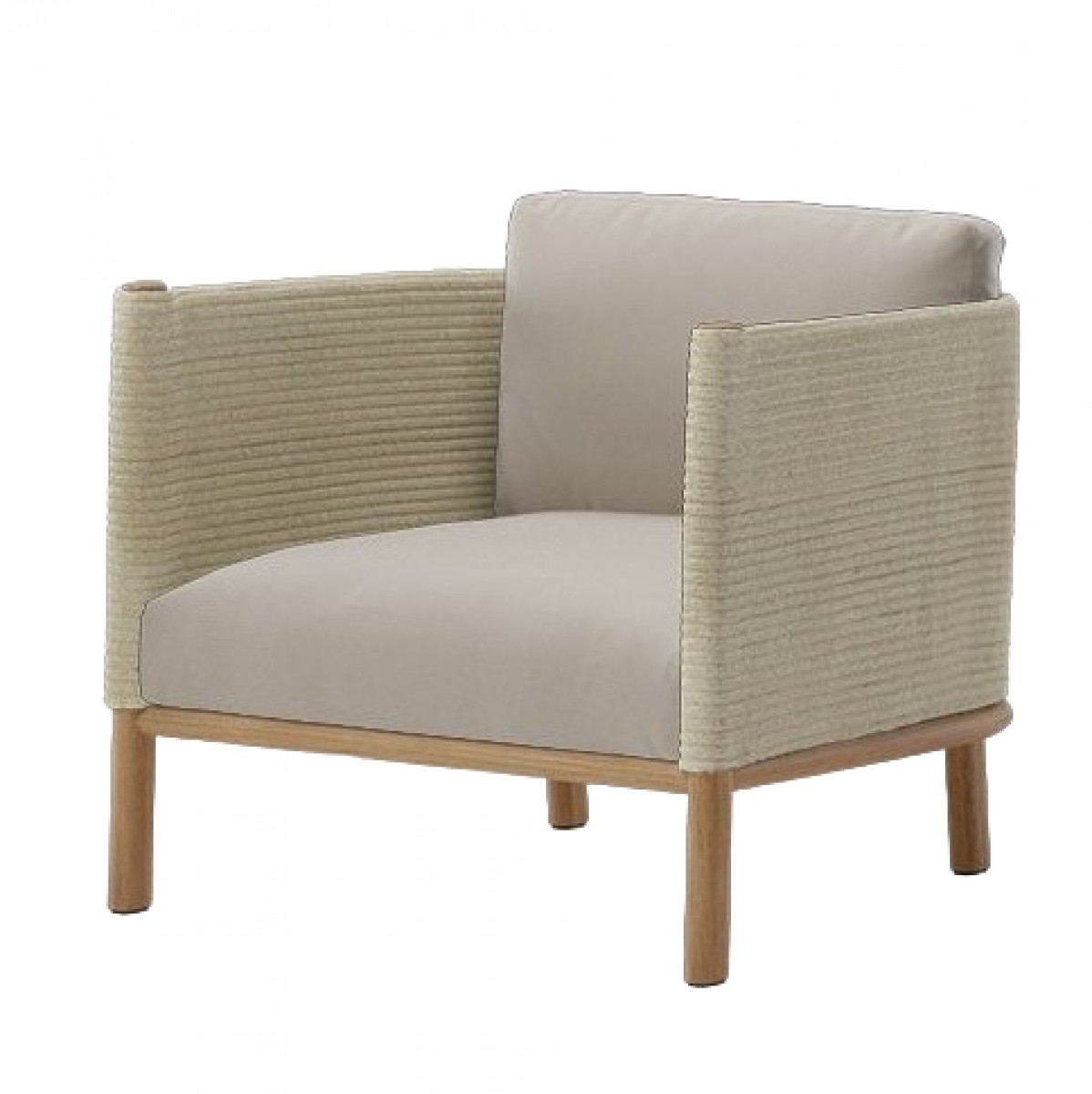 Giro Club Armchair, with Seat and Back Cushions
