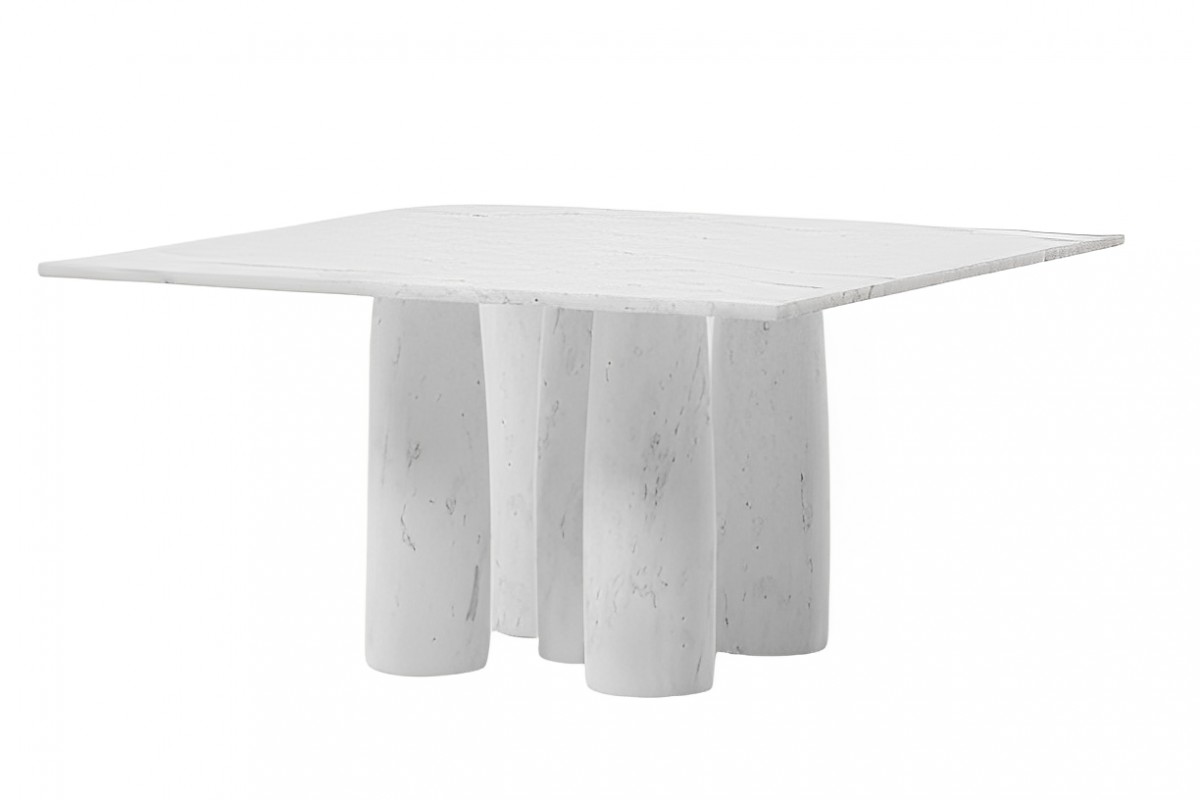 Il Colonnato Marble Dining Table / 8 Guest 5-Leg