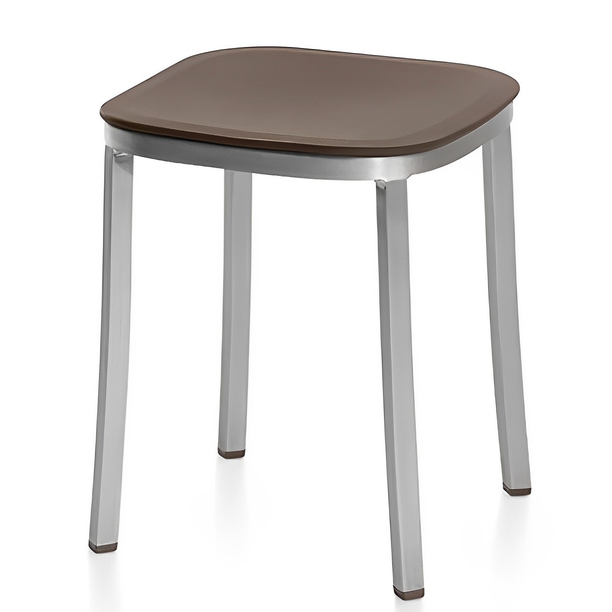 1 Inch Small Stool, Recycled Plastic Seat