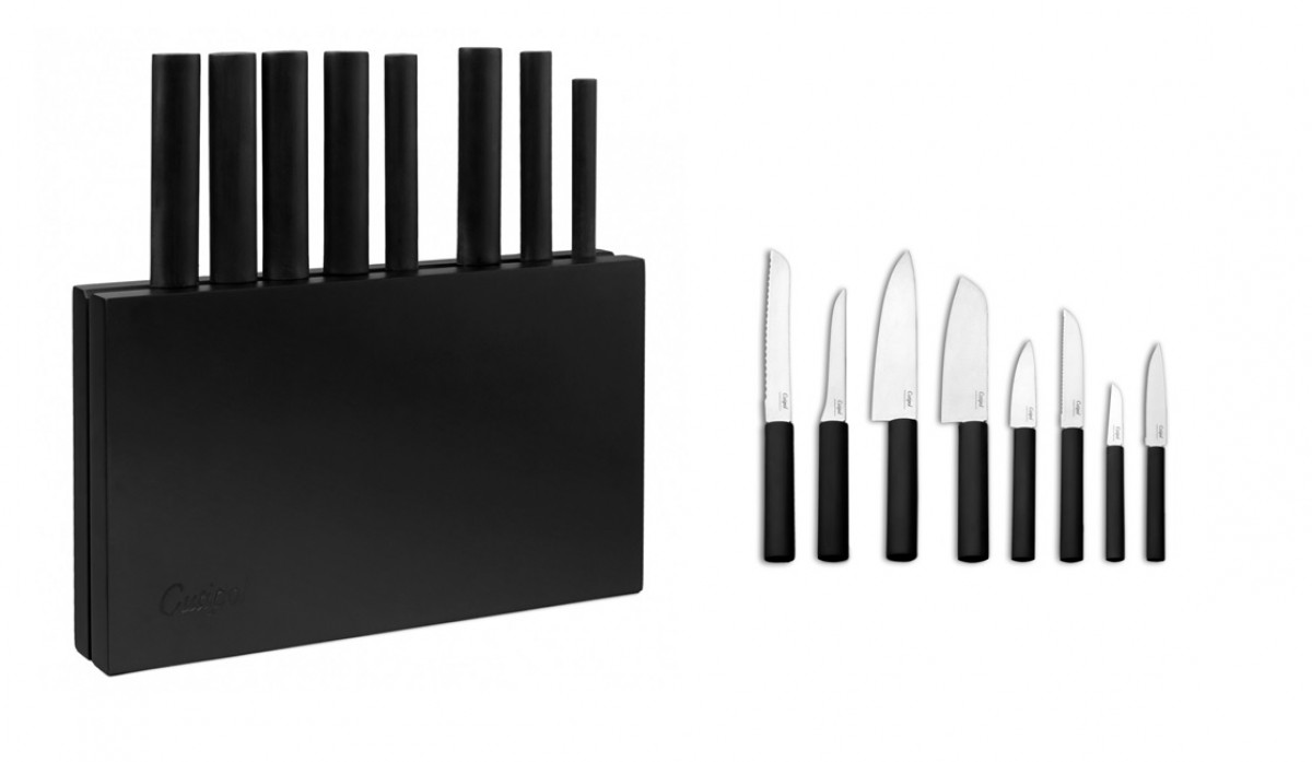 Gourmet Stand Knife with 8 Pieces