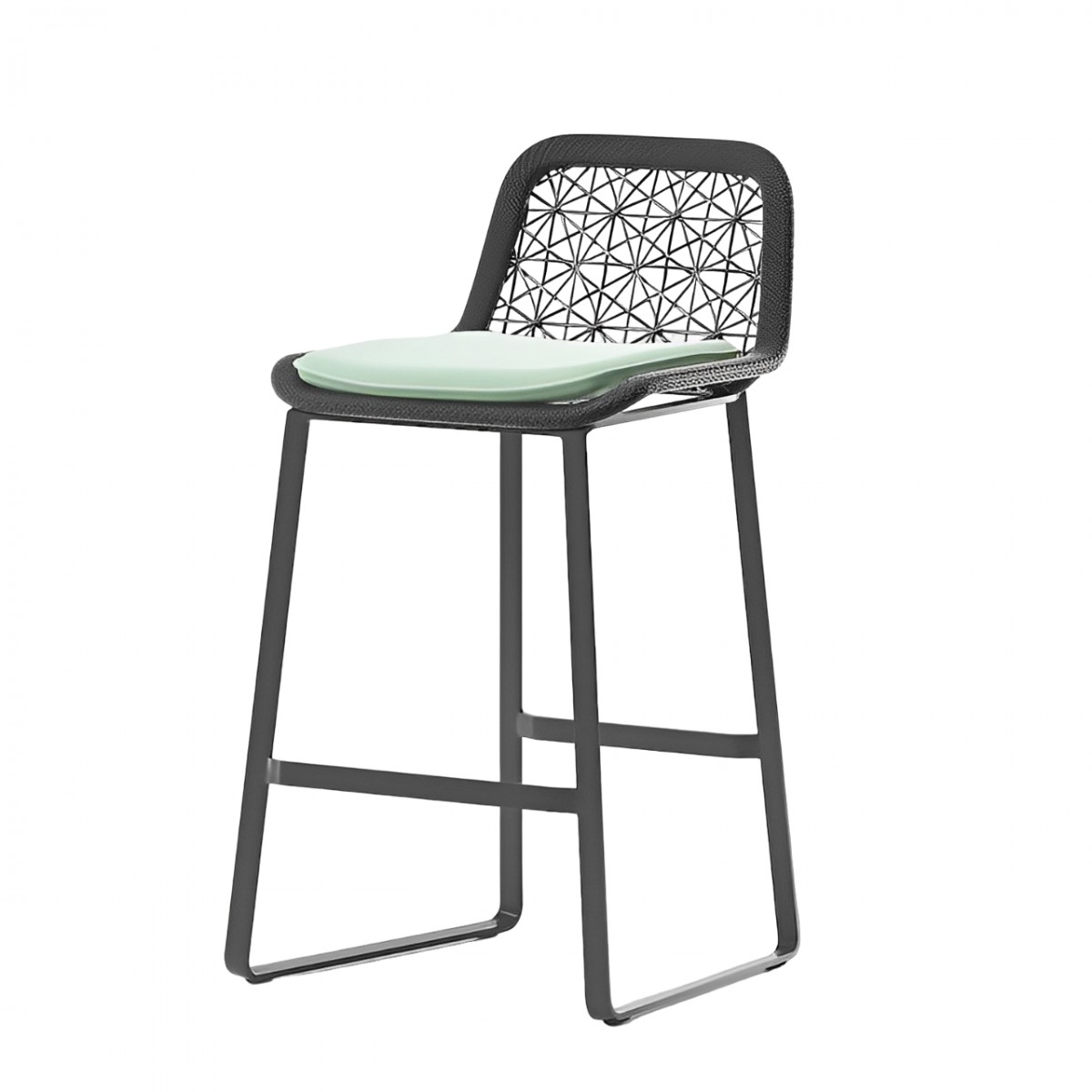 Maia Barstool, with Seat Cushion