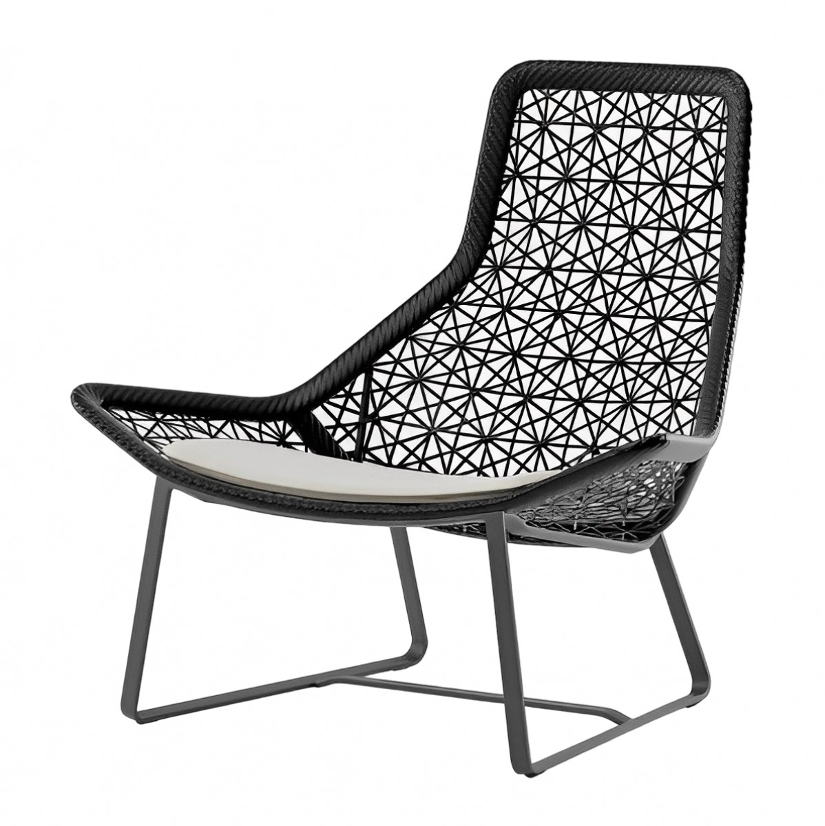 Maia Relax Armchair Aluminium Legs - Frame (without Cushion)