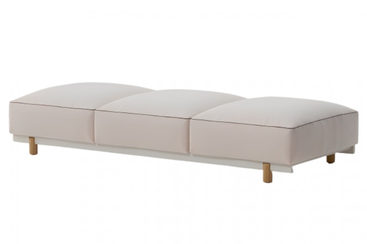Molo Bench 3-Seater (with Piping) | Highlight image