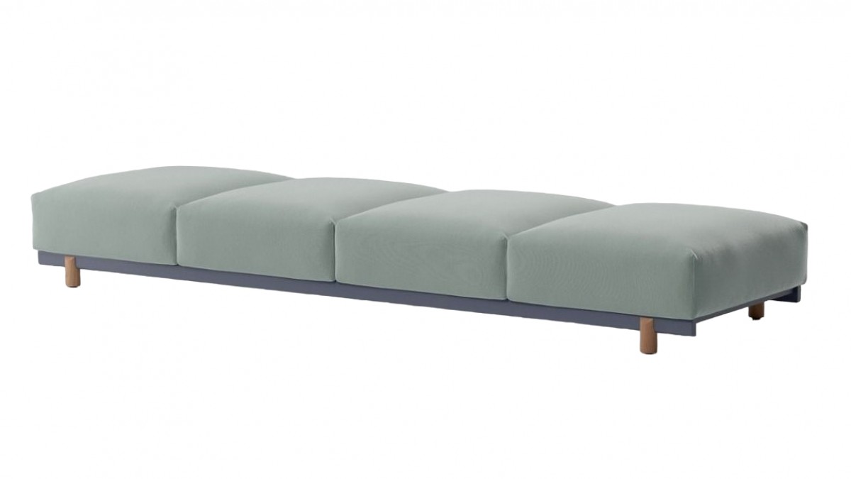 Molo Bench 4-Seater (without Piping)