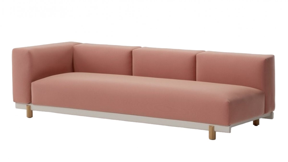 Molo Left Corner 3-Seater, 1 Seat with 3 Backs (No Piping)