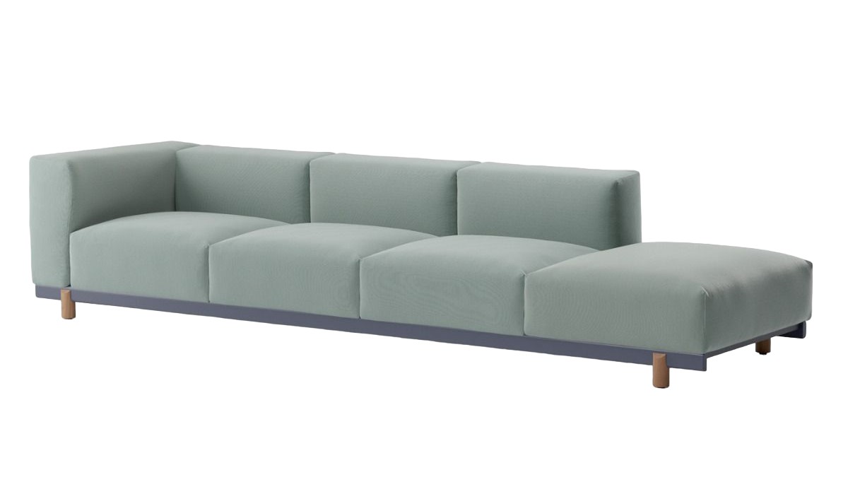 Molo Left Corner 4-Seater Open, 4 Seats with 3 Backs (No Piping) | Highlight image