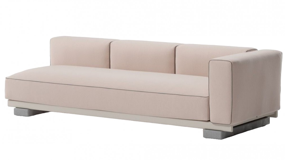 Molo Right Corner 3-Seater, 1 Seat with 3 Backs (with Piping)