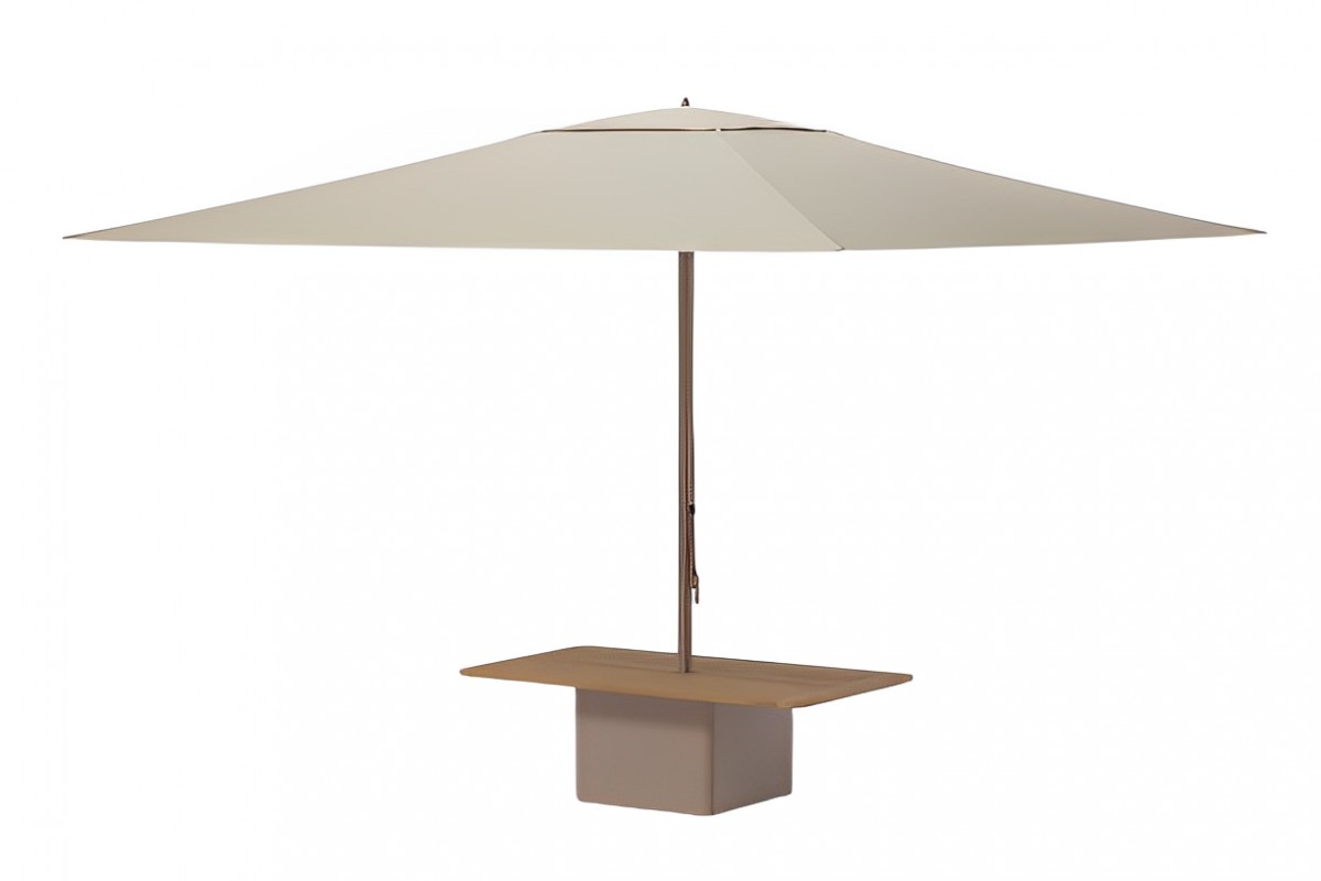 Objects Meteo Steel Centre Table Base Parasol (without Parasol)