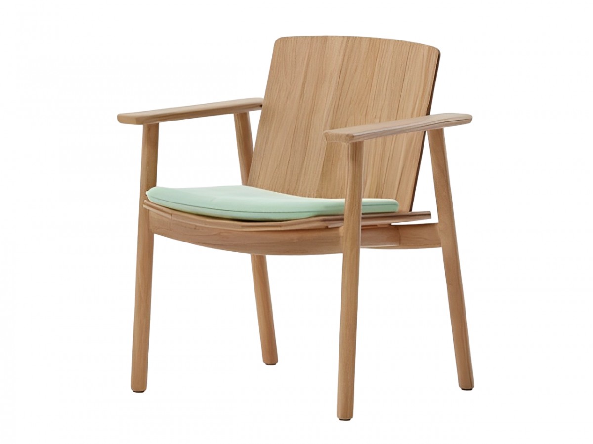 Riva Dining Armchair, with Seat Cushion