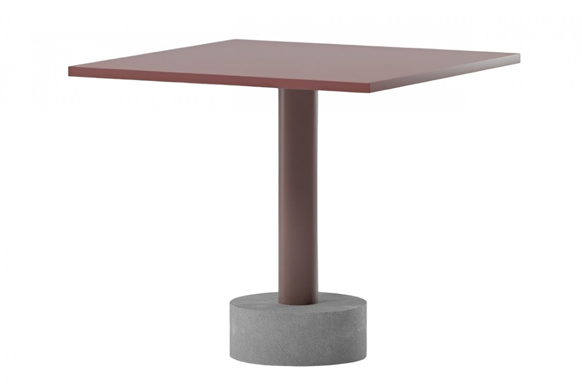 Roll Dining Table 80x80 cm | Highlight image