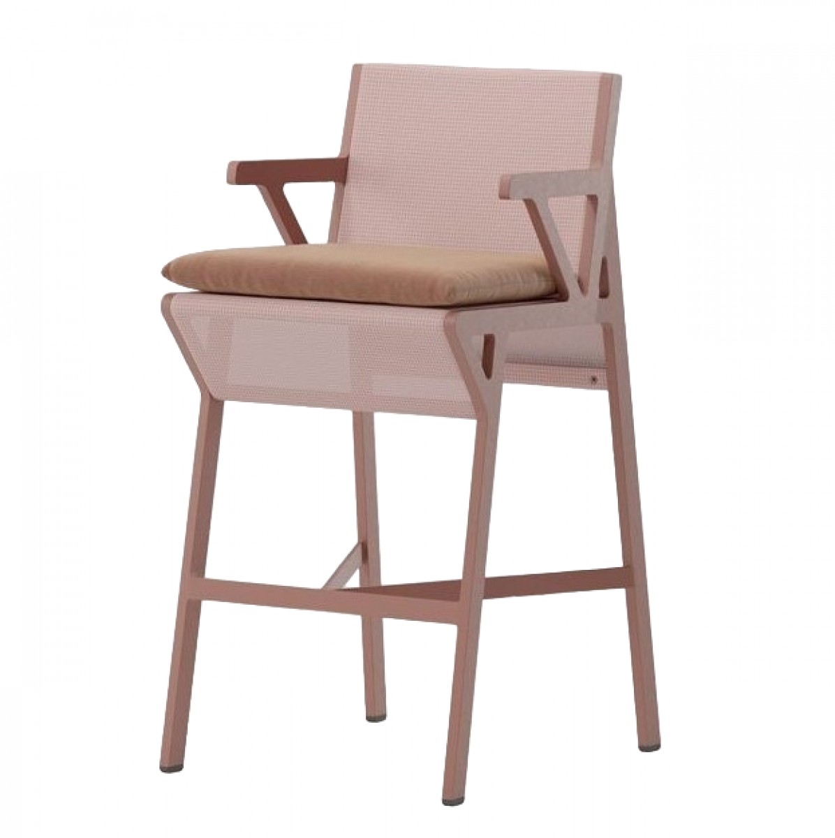 Vieques Bar Stool, with Seat Cushion