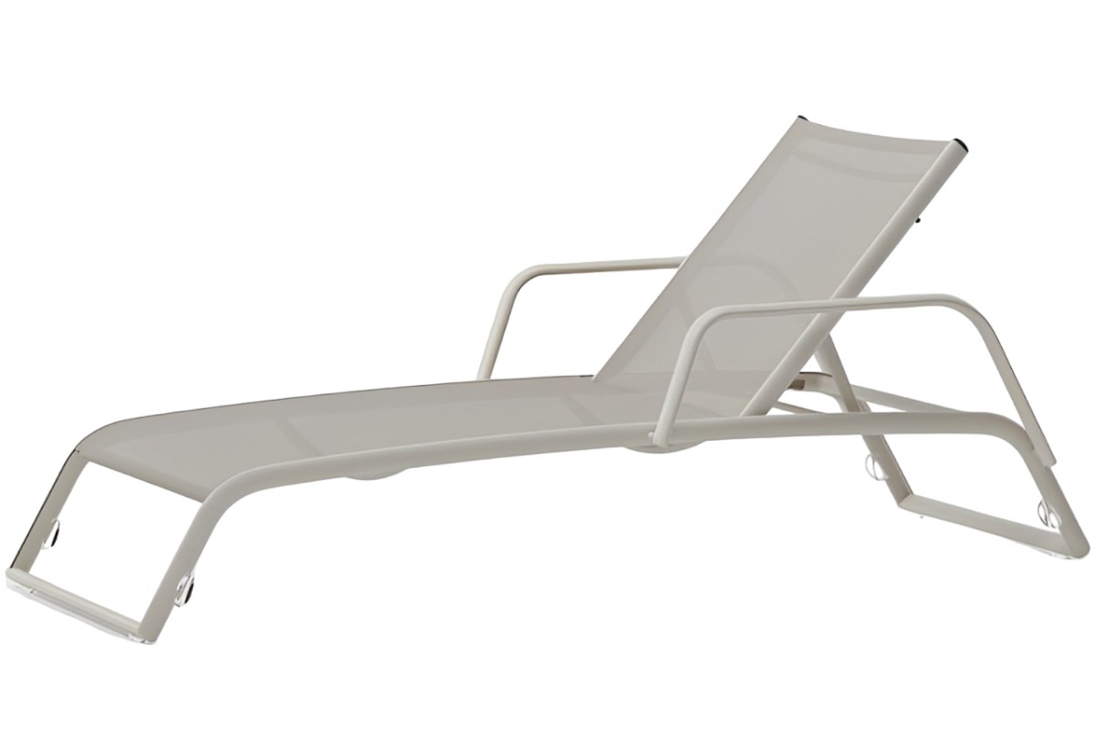 Triconfort Basics Duo Deckchair with Arms