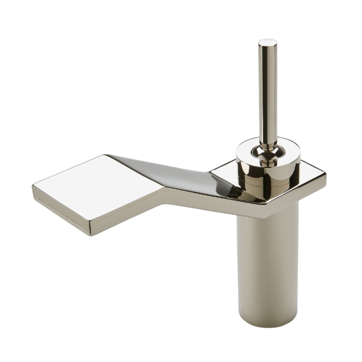 Formwork One Hole High Profile Bar Faucet, Metal Joystick Handle