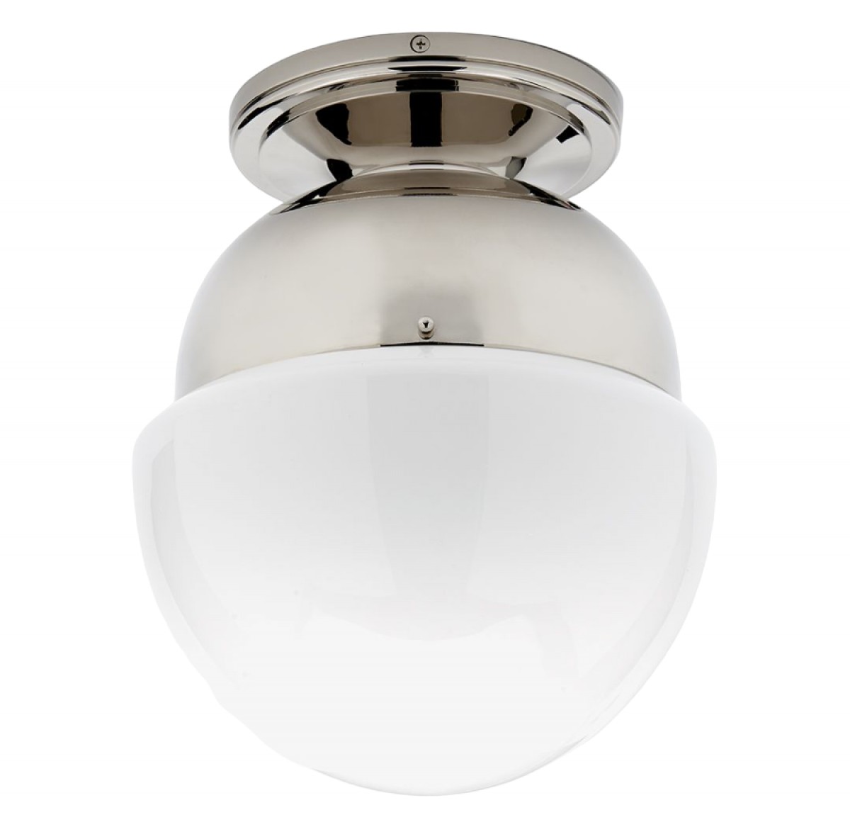 Foro Ceiling Flush Mount Large with Glass Shade