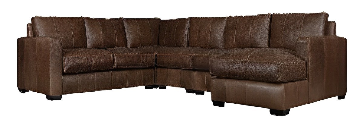 Dawkins Sectional: Left Arm Chaise, Right Arm Chaise, and 2 Armless Chairs