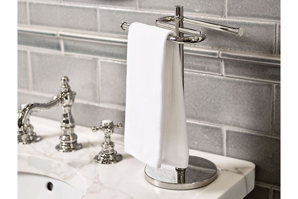 Waterworks Essentials Countertop Guest Towel Rack | Highlight image 1