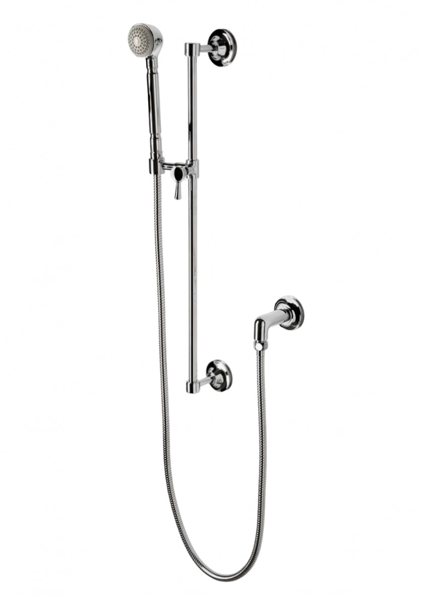 Transit Handshower On Bar with Metal Handle