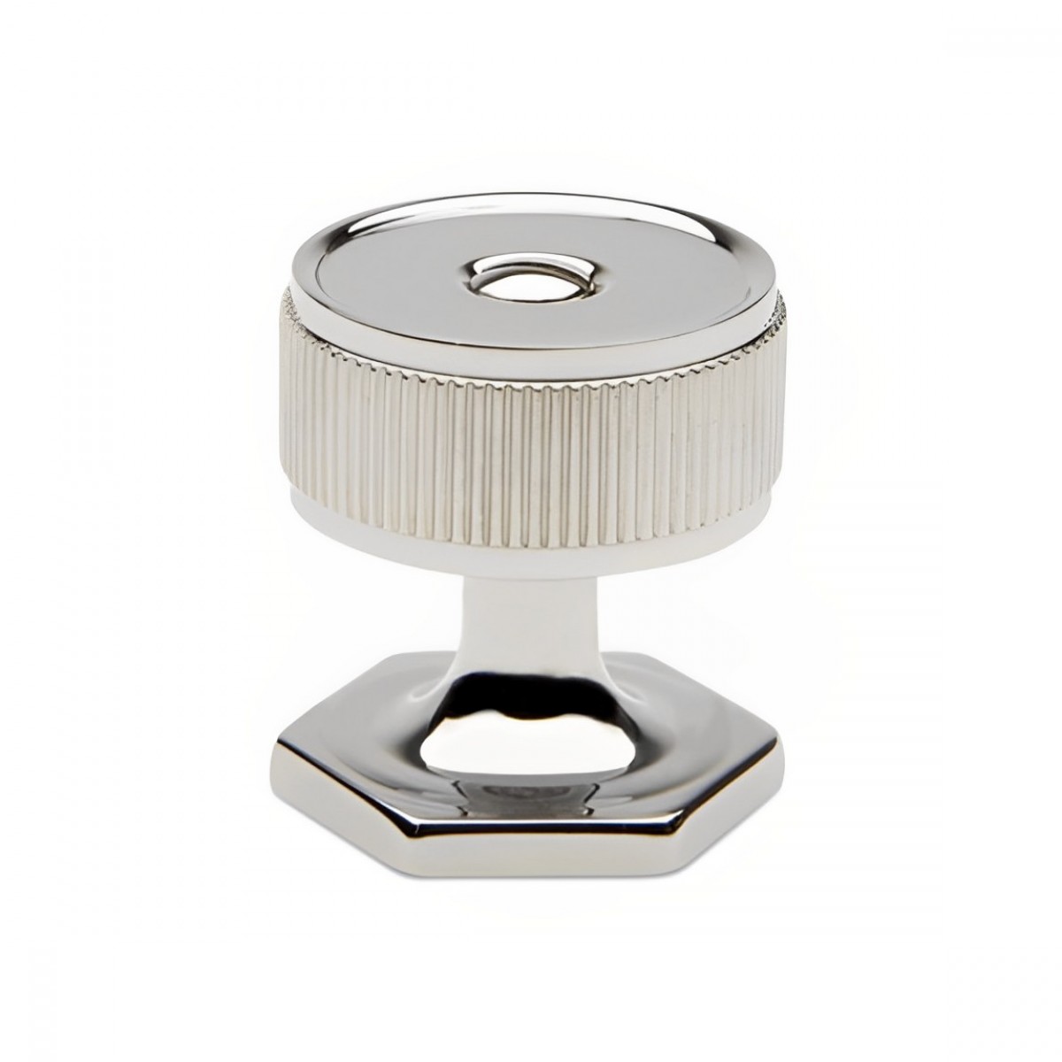 Henry 1" Hex Plate Knob