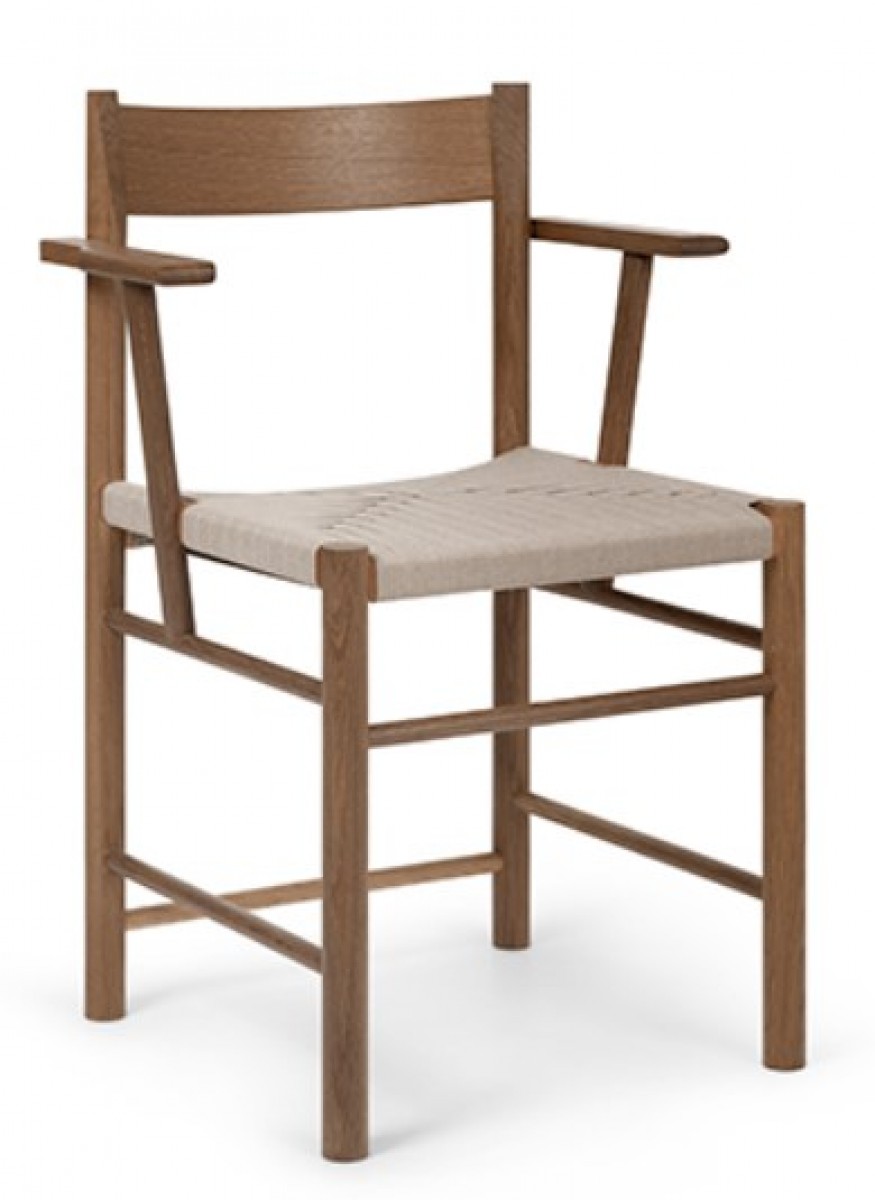 F Dining Chair with Armrest
