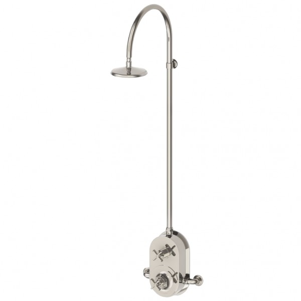 Exposed Thermostatic Shower Set with Handshower and 481 Handle