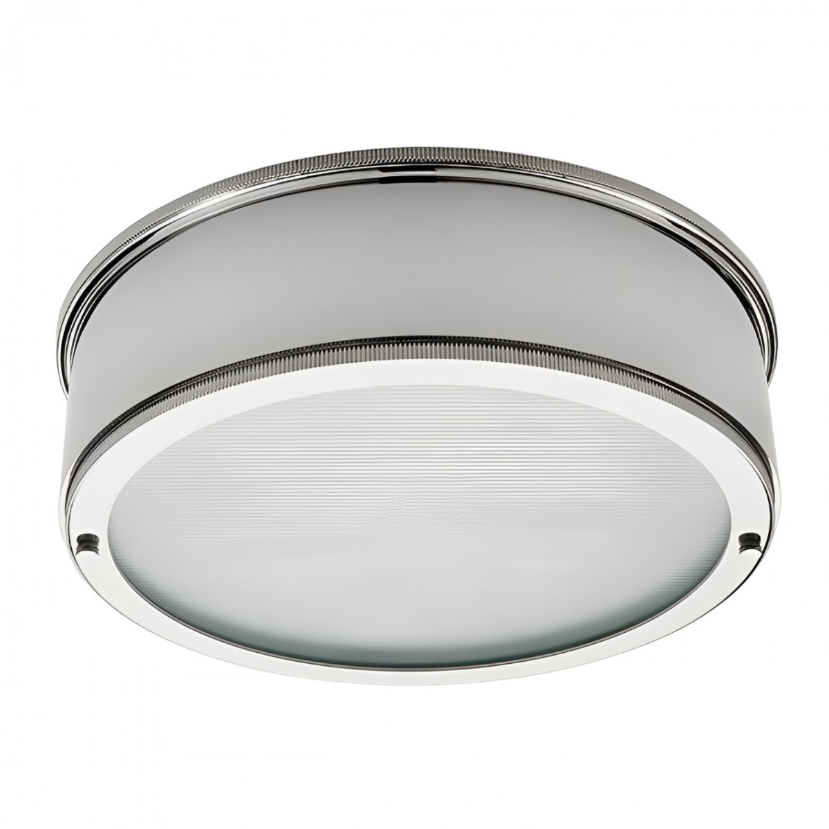 Sentinel II Ceiling Flush Mount with Glass Diffuser