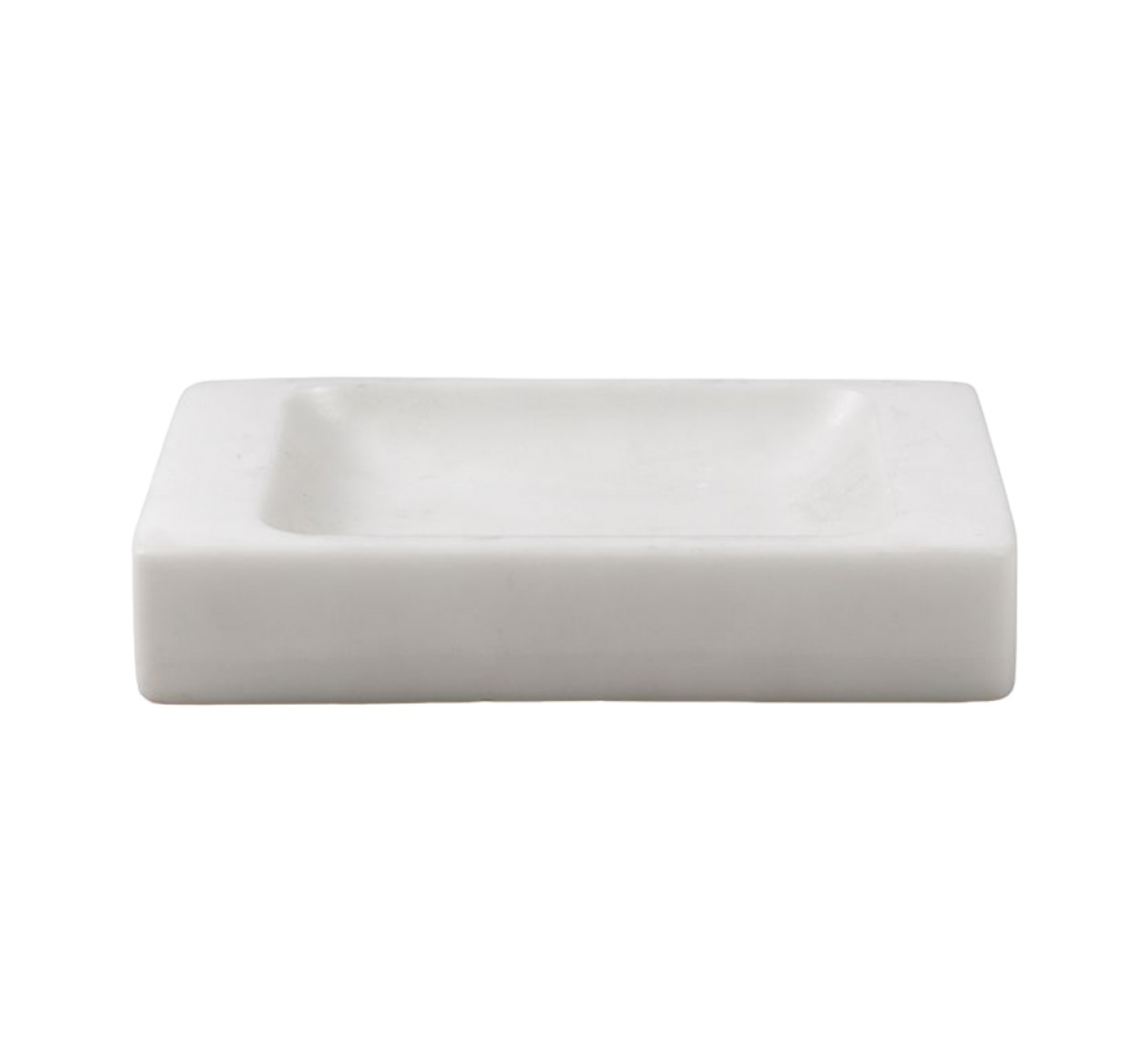 Resin Freestanding Rectangular Soap Dish