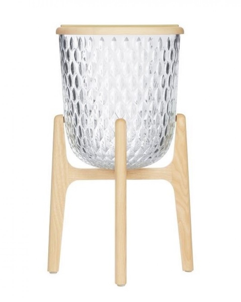 Folia Side Table - Light Wood | Highlight image