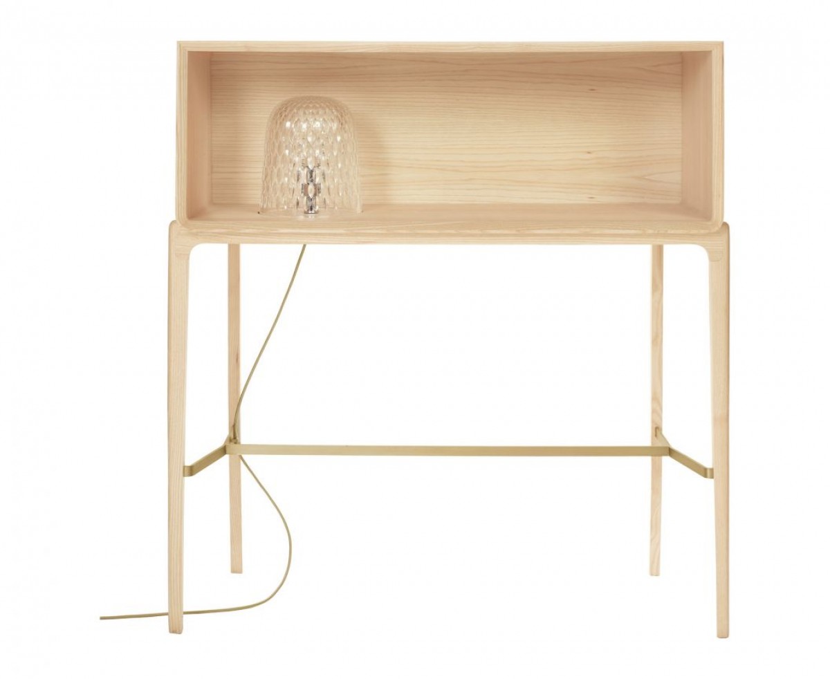 Folia Console - Light Wood (without Lighting)