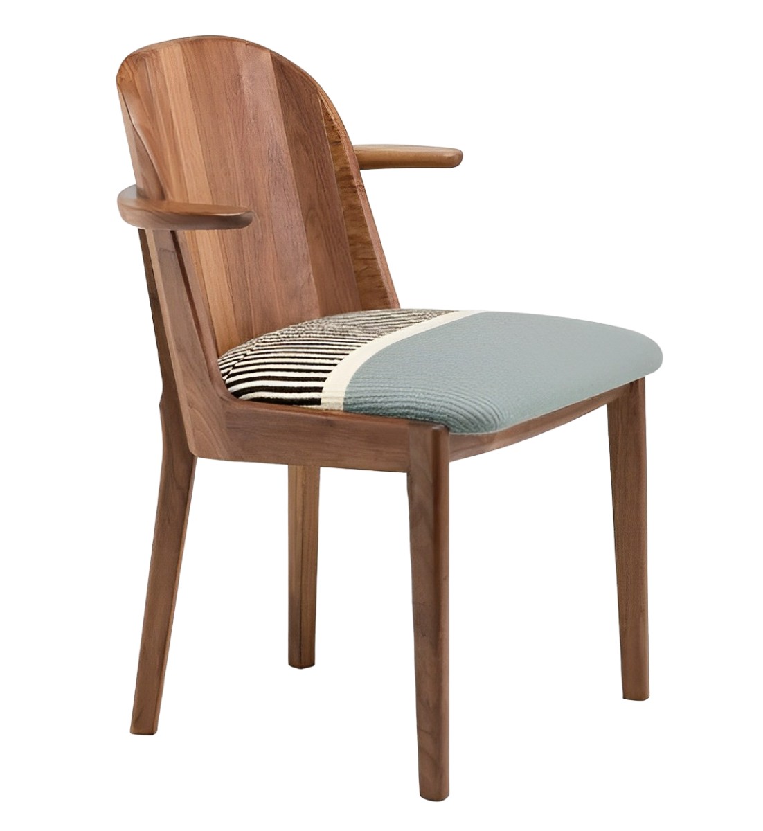 Twenty-Five Dining Chair with Manta Gil Upholstery