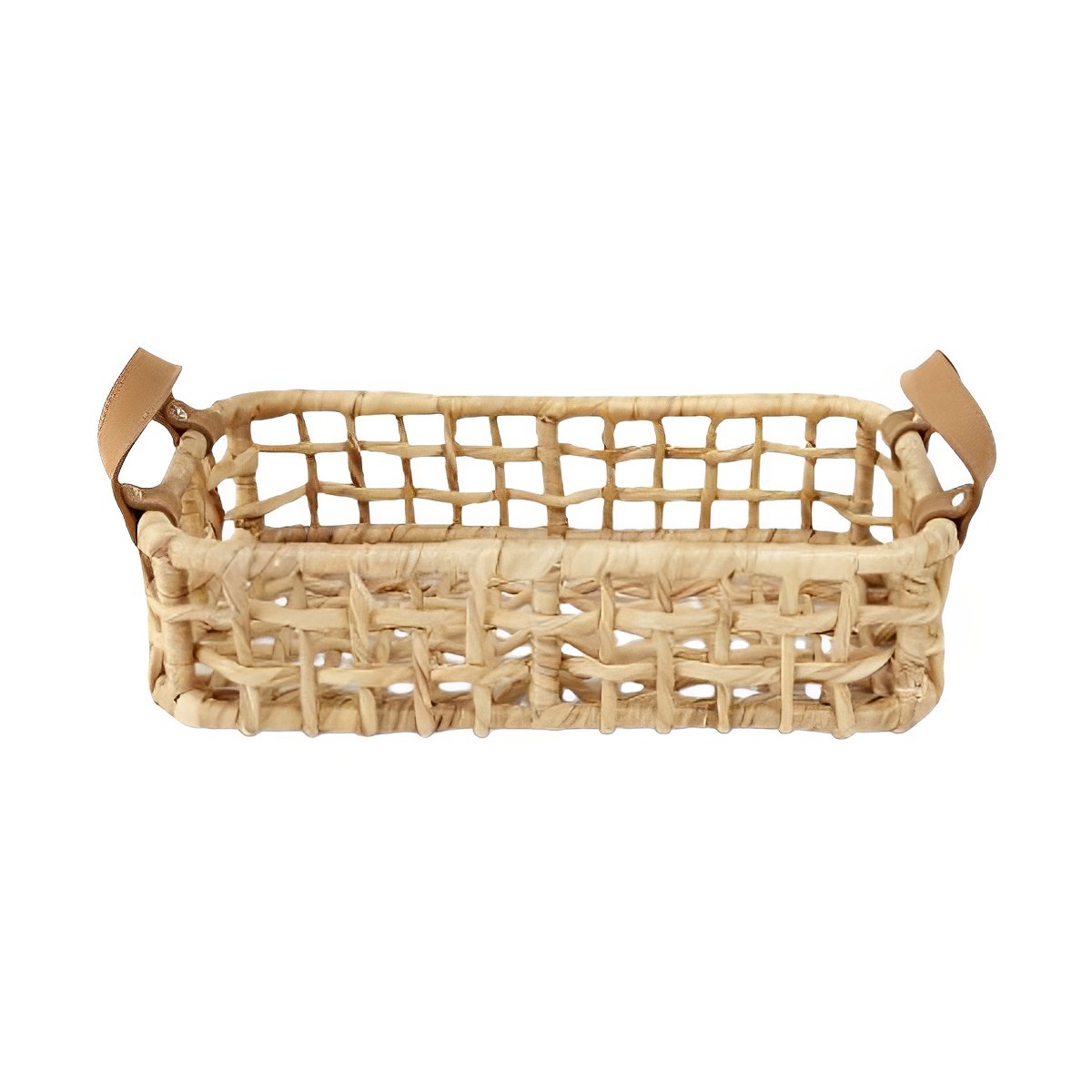 Hyacinth Small Rectangular Basket | Highlight image