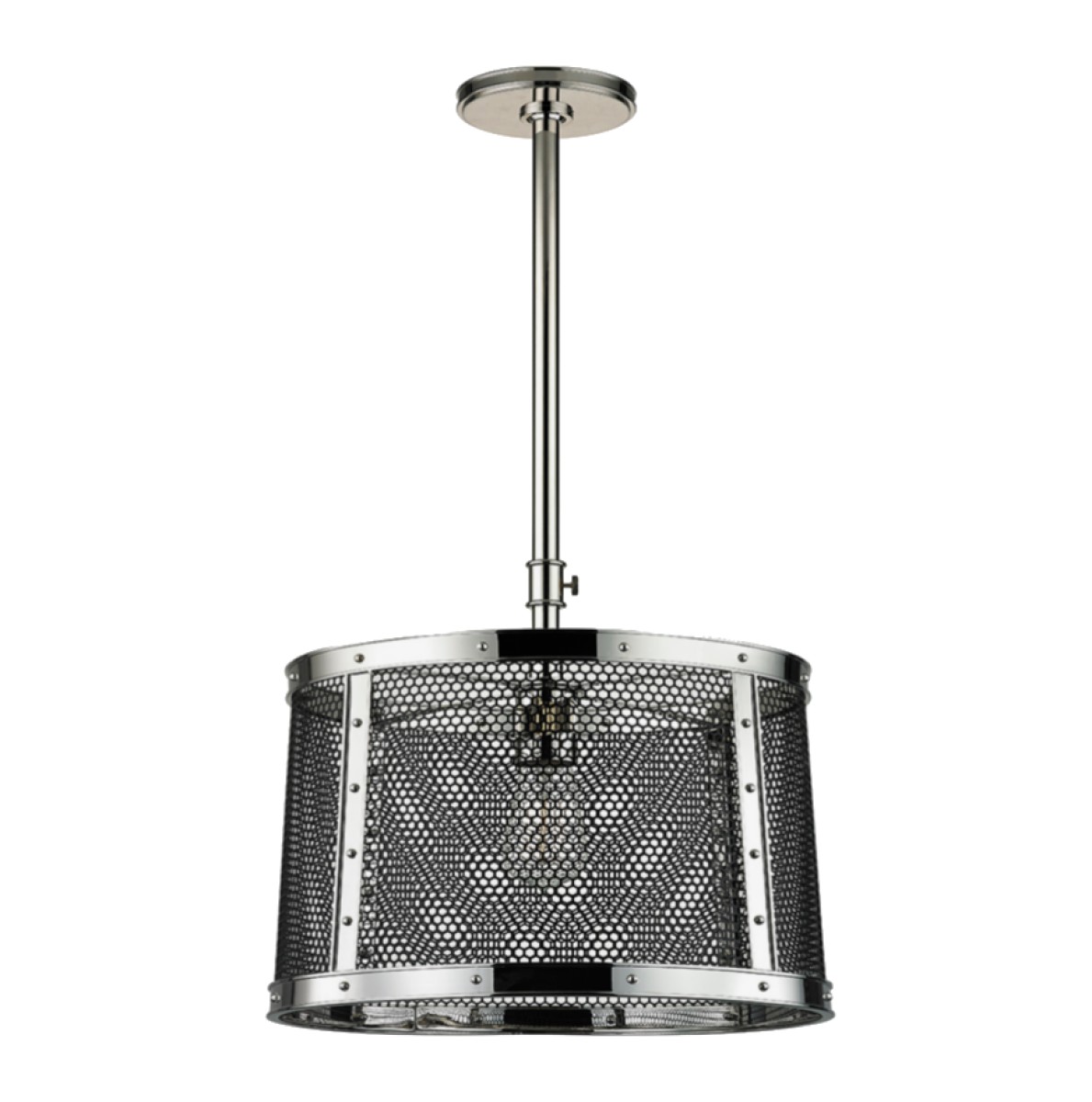 Ipswich Ceiling Mounted Pendant with Mesh Shade | Highlight image