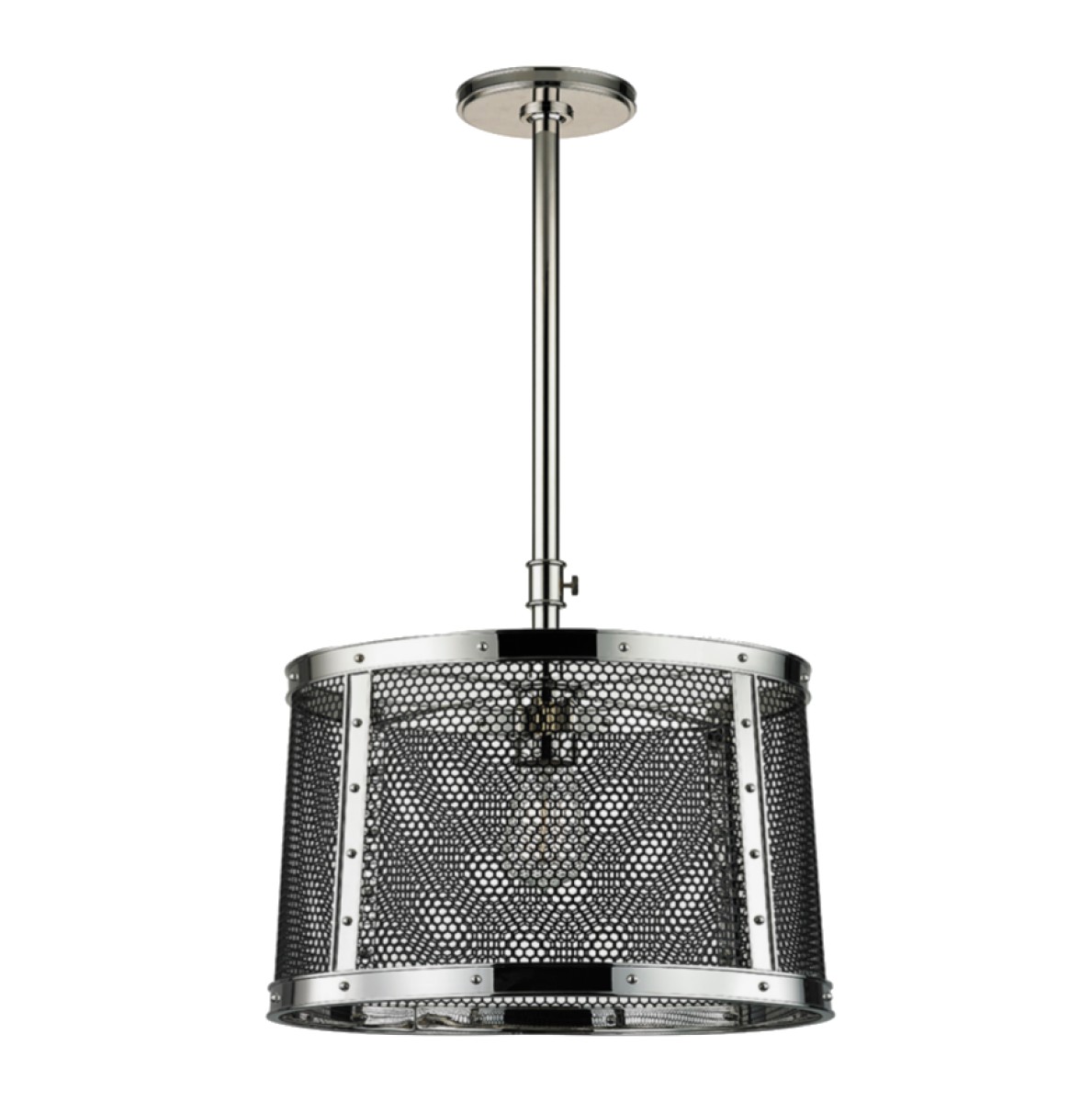 Ipswich Ceiling Mounted Pendant with Mesh Shade