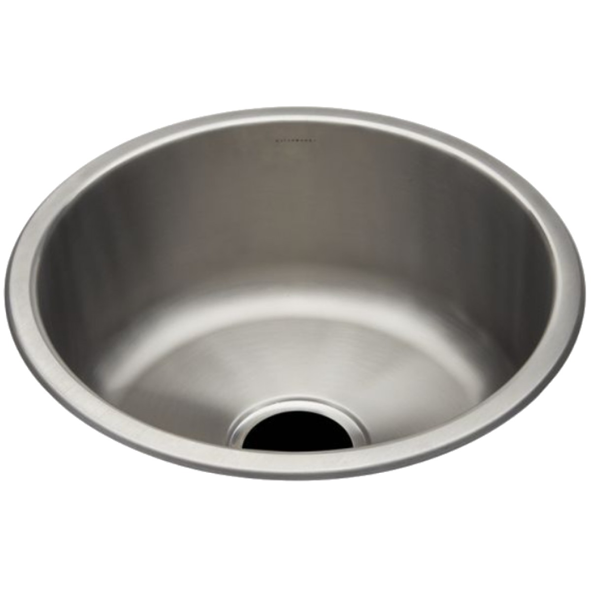 Kerr 16 7/8" Round Stainless Steel Undermount Prep Sink with Center Drain