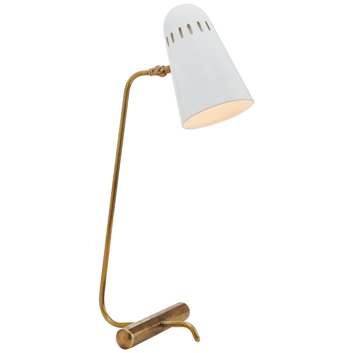 Paix Table Lamp with White Shade | Highlight image
