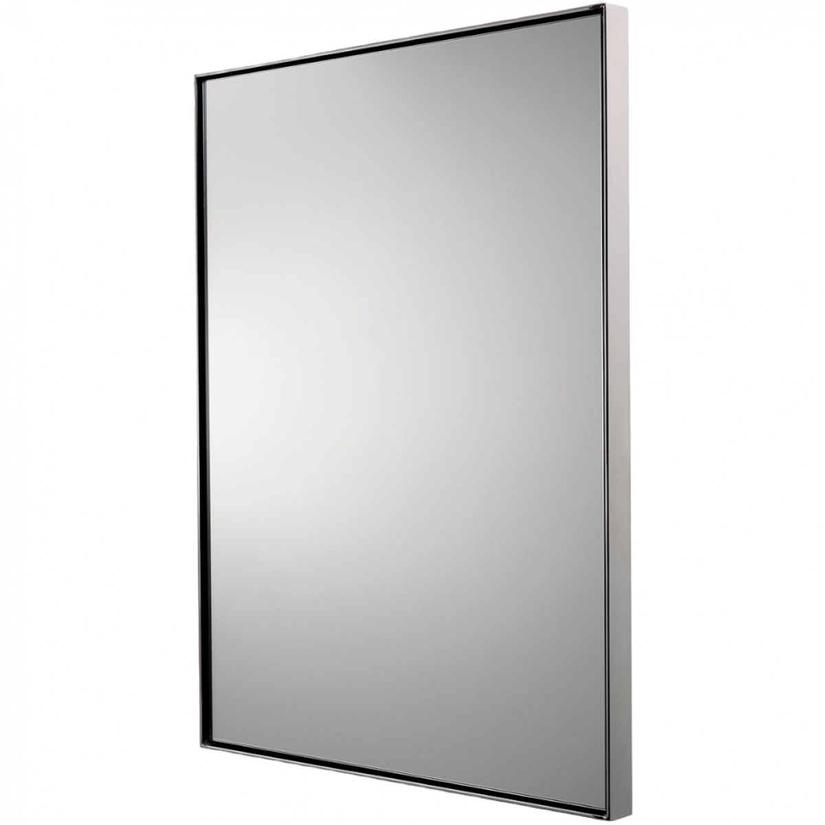 Opus Metal Rectangular Wall Mounted Stationary Mirror 25" x 32 1/2" x 1 1/2"