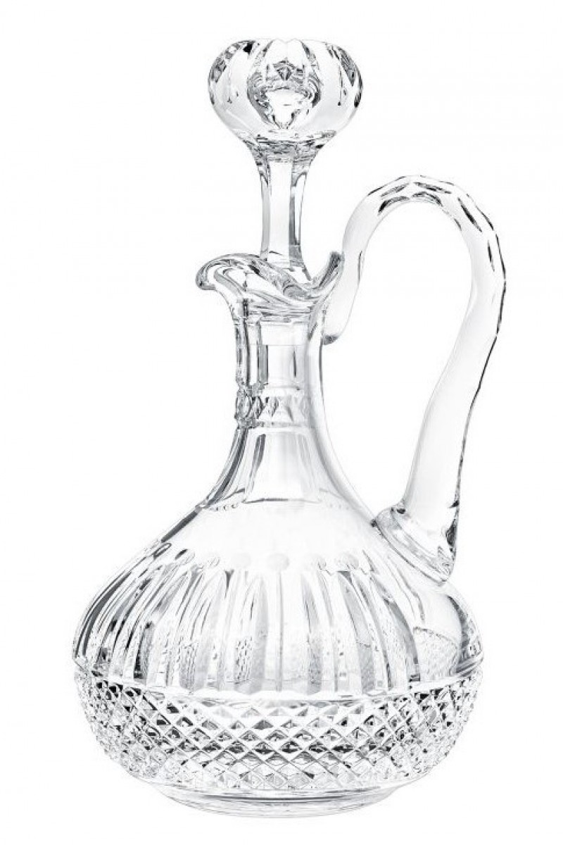 Tommy Wine Decanter with a Handle - Clear