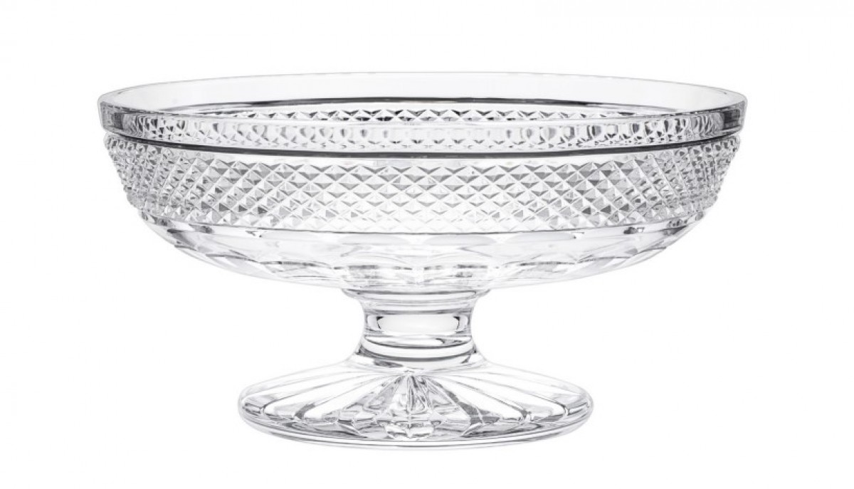 Trianon - Maintenon Footed Bowl - Clear