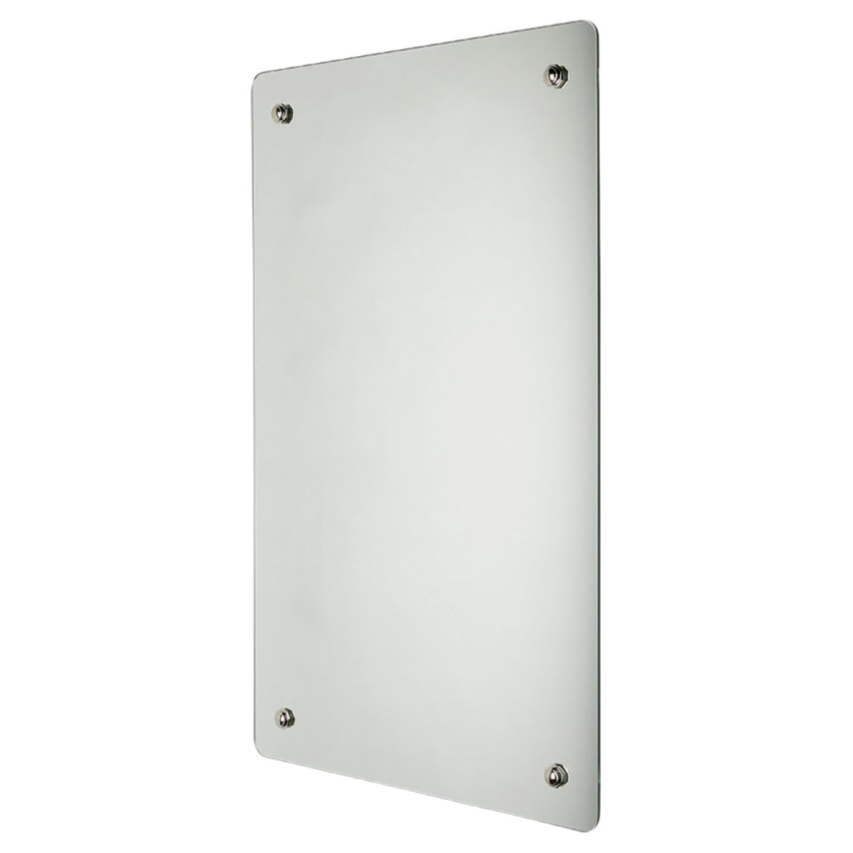 Montgomery Metal Rectangular Wall Mounted Stationary Mirror 20" x 32 3/8" x 1 1/2"