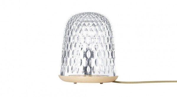 Saint-Louis Folia Portable Lamp Clear Ash